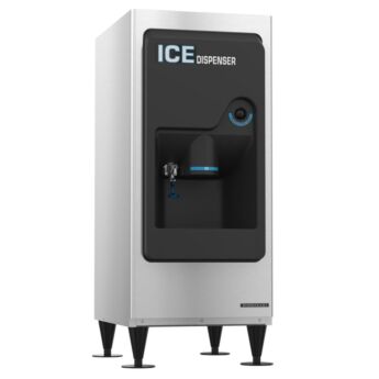 Hoshizaki DBW-130H Hotel Ice and Water Dispenser, Built-in Storage Bin