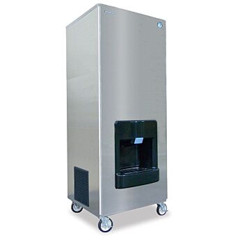 Hoshizaki DKM-500BAH Crescent Cuber Icemaker, Air-cooled, Built in Storage Bin