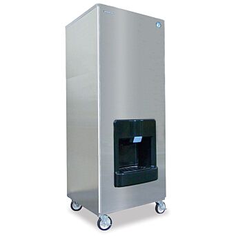 Hoshizaki DKM-500BWH Crescent Cuber Icemaker, Water-cooled, Built in Storage Bin
