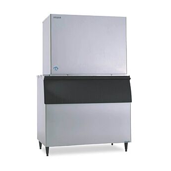 Hoshizaki KM-2100SRH3 with URC-22F, Crescent Cuber Icemaker, Remote-cooled, 3 Phase