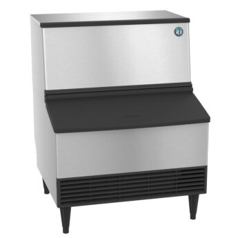 Hoshizaki KM-260BWH Crescent Cuber Icemaker, Water-cooled, Built in Storage Bin