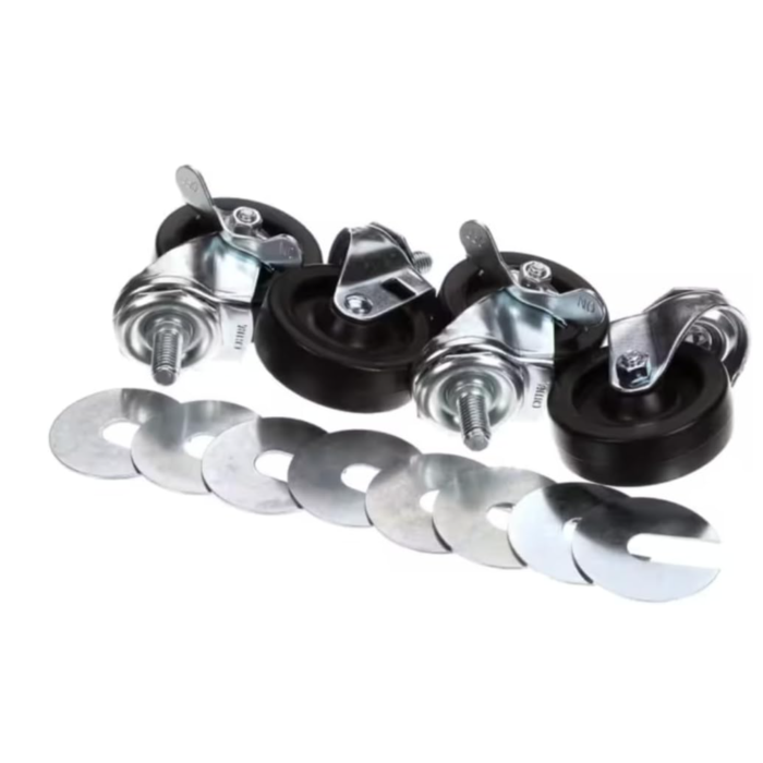 Hoshizaki HS-5609 Caster Kit with Shims and Rails, Low Profile