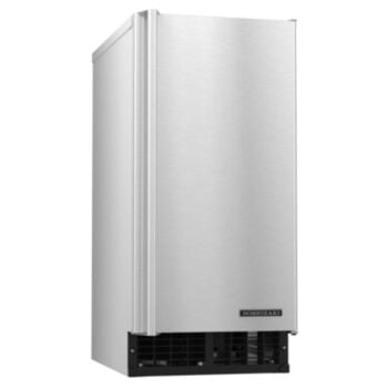 HOSHIZAKI AM-50BAJ-AD Top Hat Cube Ice Machine, Air-cooled, Self Contained Built in 22lb Storage Bin