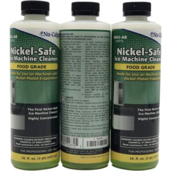 Nu-Calgon 4287-34 16 oz. Nickel-Safe Food-Grade Ice Machine Cleaner-3 Pack