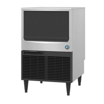 Hoshizaki KM-161BWJ, Crescent Cuber Ice maker, Water-cooled, Built in Storage Bin