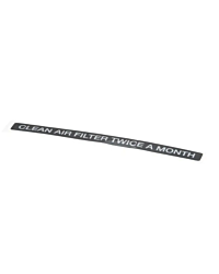 HOSHIZAKI Air Filter Label 1 426177-01