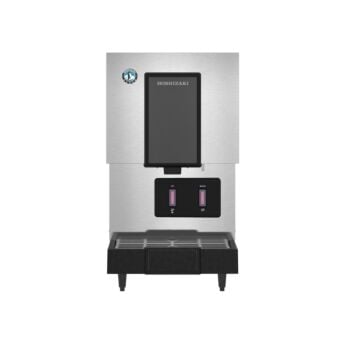 Hoshizaki DCM-271BAH-OS, Cubelet Ice and Water Dispenser, Air-cooled, Hands Free Dispenser, Built in Storage Bin