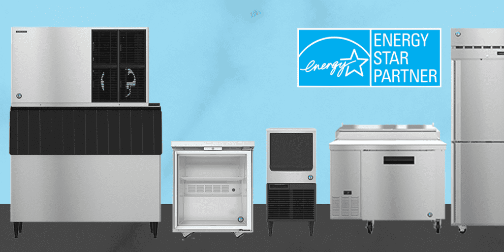 Hoshizaki ENERGY STAR commercial ice machine lineup for backup ice planning