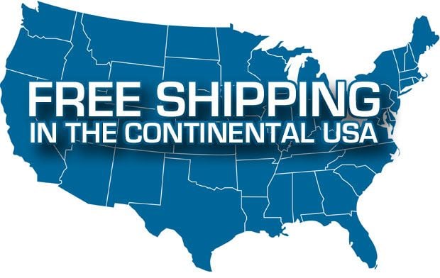 Free Shipping in the Continental United States